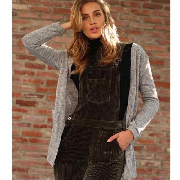 Heather Gray Cardigan - Picture 1 of 6